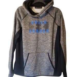 Under Armour Women's UA Storm Armour Fleece Big Logo Twist Hoodie Large NWOT